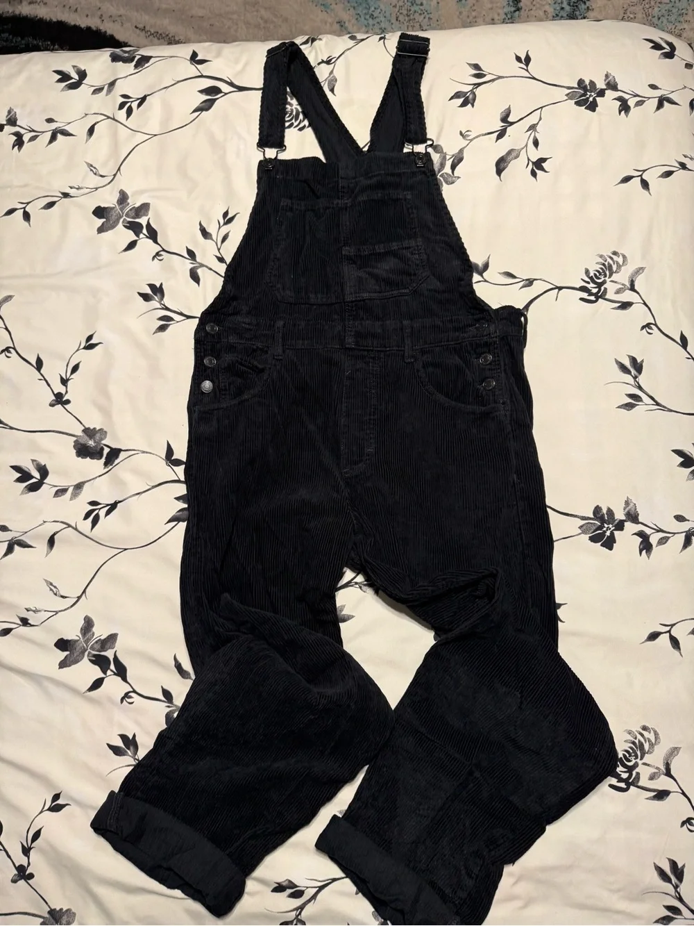 For @ledahoxha Free People Ziggy Overall Corduroy - Picture 3 of 6